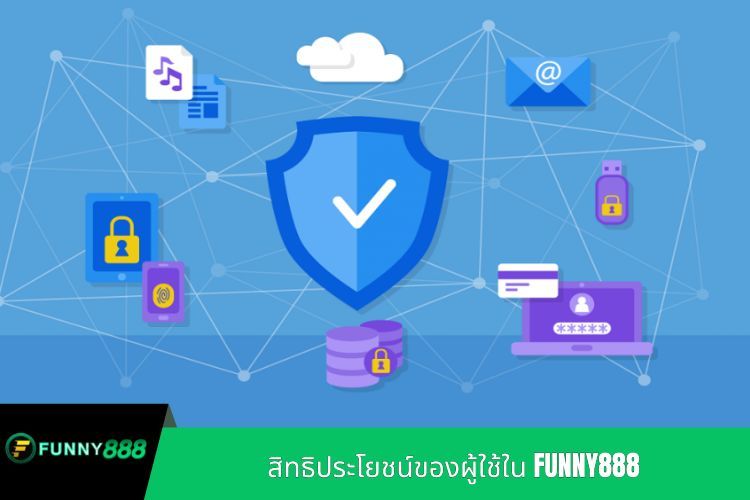 สิทธิประโยชน์ของผู้ใช้ใน FUNNY888 นโยบายความเป็นส่วนตัว